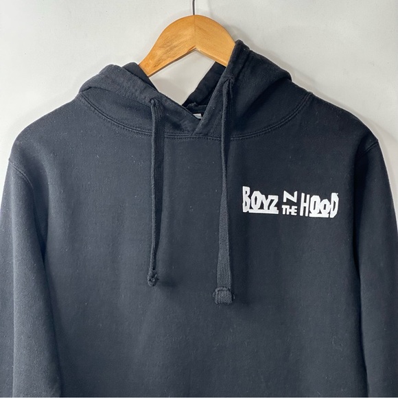 Boyz N The Hood Black Pullover Sweatshirt Hoodie Kangaroo - Picture 3 of 7